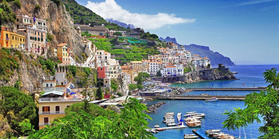 Vista panorâmica de Amalfi